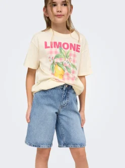 KOGSONNY High waist Regular fit Denim shorts