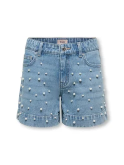 KOGVERA Mid waist Regular fit Denim shorts