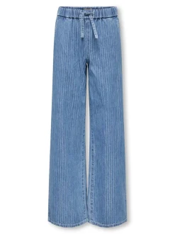 KOGYASMIN Mid waist Wide leg fit Jeans