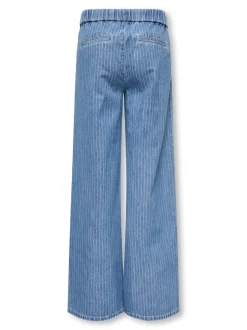 KOGYASMIN Mid waist Wide leg fit Jeans