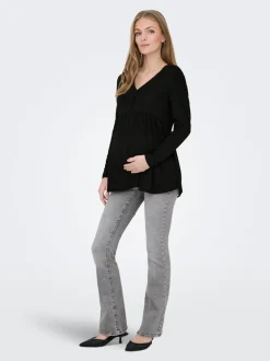 OLMBLUSH Mid waist Flared fit Jeans