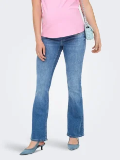 OLMBLUSH Mid waist Flared fit Jeans