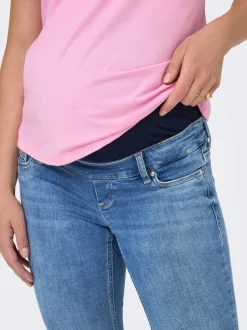 OLMBLUSH Mid waist Flared fit Jeans
