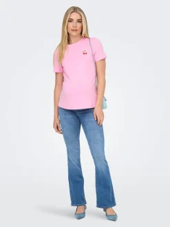 OLMBLUSH Mid waist Flared fit Jeans