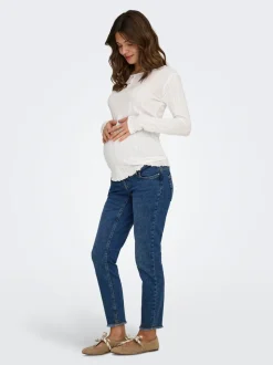 OLMBLUSH Mid waist Skinny fit Enkel lengte Jeans