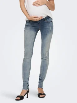 OLMBLUSH Mid waist Skinny fit Enkel lengte Jeans