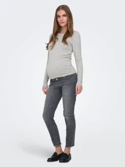 OLMBLUSH Mid waist Skinny fit Enkel lengte Jeans