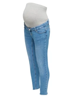 OLMBLUSH Mid waist Skinny fit Enkel lengte Jeans