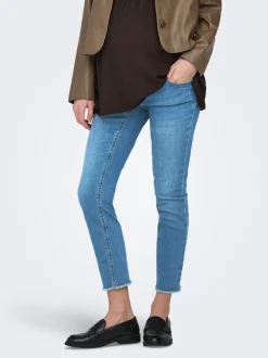 OLMBLUSH Mid waist Skinny fit Enkel lengte Jeans