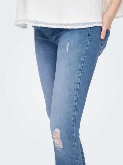 OLMBLUSH Mid waist Skinny fit Enkel lengte Jeans