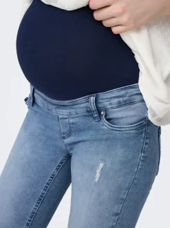 OLMBLUSH Mid waist Skinny fit Enkel lengte Jeans