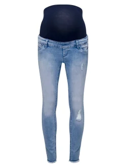 OLMBLUSH Mid waist Skinny fit Enkel lengte Jeans
