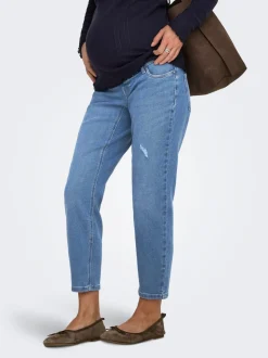 OLMCATWALK High waist Mom fit Enkel lengte Jeans