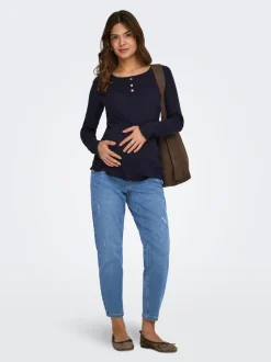 OLMCATWALK High waist Mom fit Enkel lengte Jeans