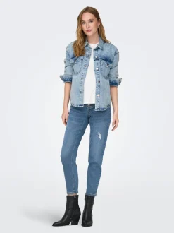 OLMCATWALK High waist Mom fit Enkel lengte Jeans