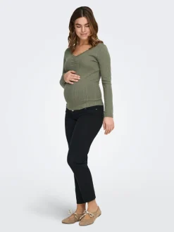 OLMCATWALK High waist Slim tapered fit Enkel lengte Jeans