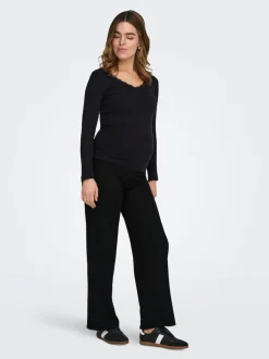 OLMEMMA Regular fit Broek met wijde pijpen