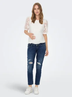 OLMENEDA High waist Straight fit Enkel lengte Jeans