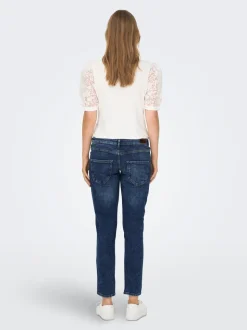 OLMENEDA High waist Straight fit Enkel lengte Jeans