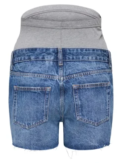OLMGABI Mid waist Regular fit Denim shorts