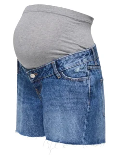 OLMGABI Mid waist Regular fit Denim shorts
