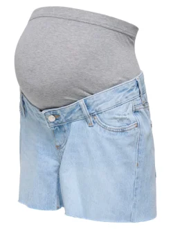OLMGABI Mid waist Regular fit Denim shorts