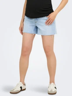 OLMGABI Mid waist Regular fit Denim shorts