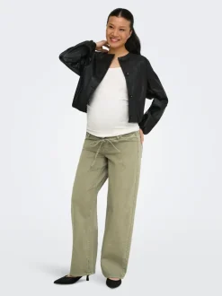 OLMGIANNA Mid waist Straight fit Jeans