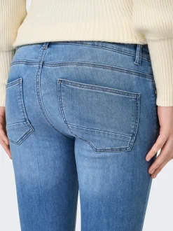 OLMKARLA Mid waist Skinny fit Enkel lengte Jeans
