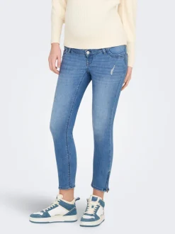 OLMKARLA Mid waist Skinny fit Enkel lengte Jeans