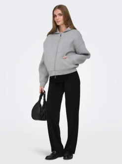 OLMLIRA Wide leg fit Broek met wijde pijpen