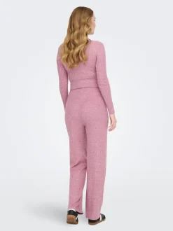OLMLOLA Regular fit Broek met wijde pijpen