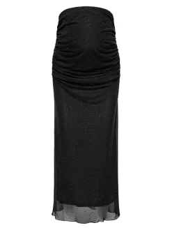 OLMLOURA Rechte rok Midi-rok
