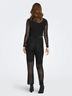 OLMLOURA Wide leg fit Broek met wijde pijpen