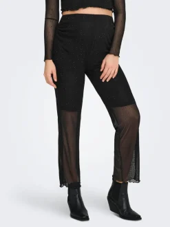 OLMLOURA Wide leg fit Broek met wijde pijpen