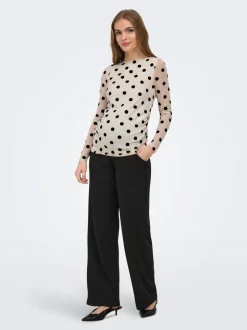OLMMANIA Regular fit Broek met wijde pijpen