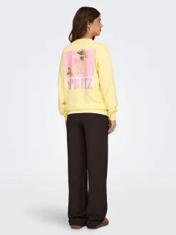 OLMPETRIS Wide leg fit Broek met wijde pijpen