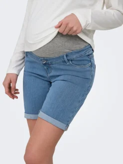 OLMRAIN Bodycon fit Denim shorts