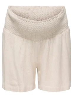 OLMSIESTA Mid waist Regular fit Linnen Shorts