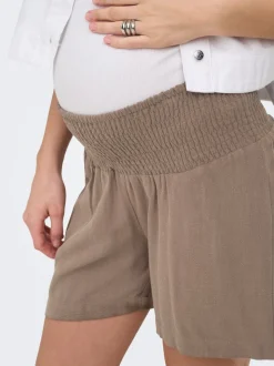 OLMSIESTA Mid waist Regular fit Linnen Shorts