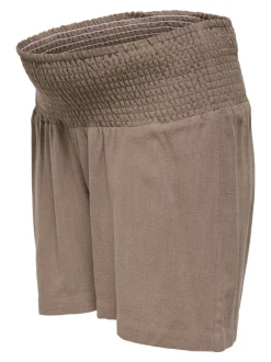 OLMSIESTA Mid waist Regular fit Linnen Shorts