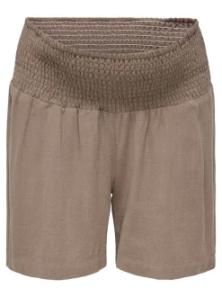 OLMSIESTA Mid waist Regular fit Linnen Shorts