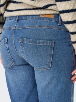 OLMSNOW High waist Wide leg fit Jeans