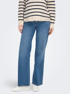OLMSNOW High waist Wide leg fit Jeans