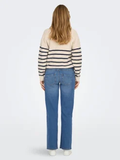 OLMSNOW High waist Wide leg fit Jeans