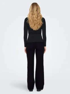 OLMSNOW High waist Wide leg fit Jeans