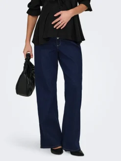 OLMSNOW High waist Wide leg fit Jeans