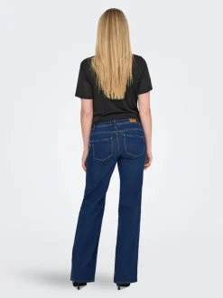OLMWAUW Mid waist Wide leg fit Jeans