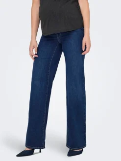 OLMWAUW Mid waist Wide leg fit Jeans