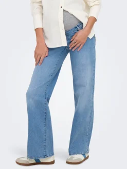 OLMWAUW Mid waist Wide leg fit Jeans